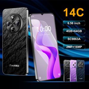 ZNNXECC 14C Téléphone Android haut de gamme 4 cœurs, écran 6,6 pouces, double SIM, prix bas, résolution HD, connectivité réseau 2G/3G complète - Product Image 4