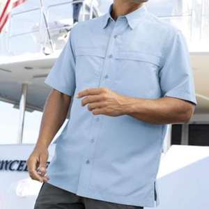 Protección UV UPF 50 + impermeable secado rápido transpirable Spandex/algodón/fibra de bambú personalizado sublimado impreso Logo Color pesca - Product Image 1