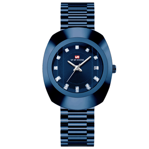 Mens Gold Tone Quartz Watch Stainless Steel Bracelet Classic Business Analog Wristwatch - Product Image 5