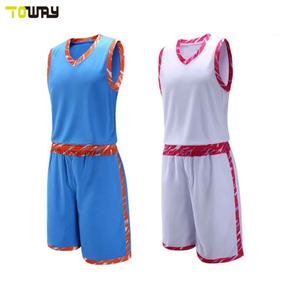 Maillot de basket-ball réversible uni pour le collège - Product Image 2