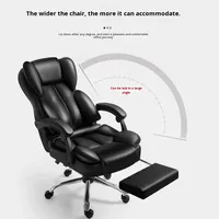 Chaise de bureau informatique inclinable avec massage, réglable en hauteur, pivotante, dossier réglable, pour pause déjeuner, modèle 818, chaise de direction en acier pour dortoir