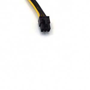 热卖PCI E 6针至PCI-E 8 (6 + 2) 针1007 16AWG电源适配器电缆，用于服务器电源60厘米 - Product Image 3