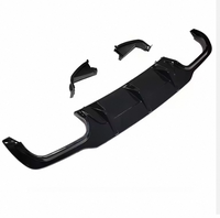 Diffuseur arrière authentique style C63 AMG pour Mercedes Benz Classe C W204 LCI 2011-2014 Sport