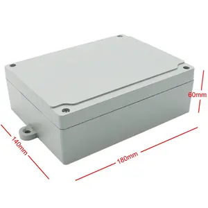 Aluminum Enclosure With Installation Holes For Outdoor Electronic Instrument RAE080 180*140*60mm