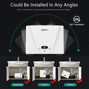 220-240V 3,5-5.5kw 50 60 HZ Calentador De Agua eléctrico para fuente De alimentación De ducha para Calentador De Agua Para Regadera - Product Image 5