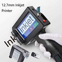 Imprimante jet d'encre portable 600 dpi, codeur intelligent, machine d'impression pour boîtes en carton, date, heure, code de lot