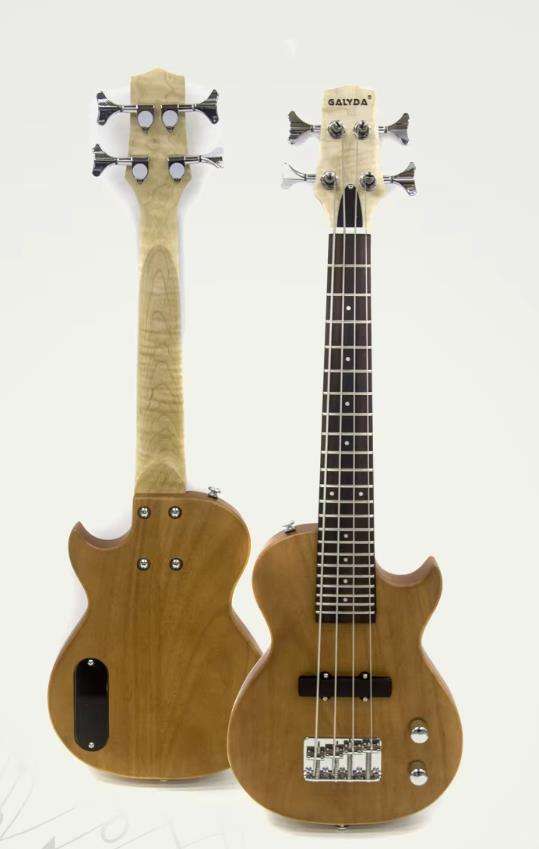 เบสไฟฟ้าสำหรับเดินทาง30นิ้ว-สีไม้ธรรมชาติ