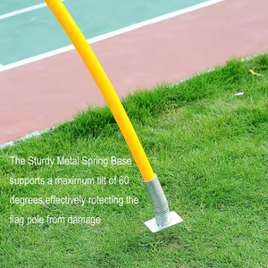 Mástiles de Bandera de Fútbol Wesure Safety de 1m, 1.5m y 1.8m con Bolsa de Almacenamiento, Accesorios de Entrenamiento de Fútbol - Product Image 4