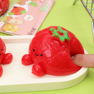 Jouet Squishy Créatif 7cm en TPR, Alimentaire Simulé, Doux et Collant, Anti-Stress, Cadeau pour Enfants et Adultes, Jouets à Presser pour la Détente - Product Image 6