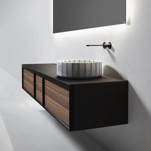 Per Antonio Lupi moderna pietra ceramica Fonte lavabo lavabo per lavaggio a mano e lavaggio uso per bagno e Hotel include scolapiatti - Product Image 2