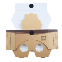 Vente flash - Lunettes 3D personnalisées, casques VR, Google Cardboard pour jeux de réalité virtuelle avec Google Cardboard 3.0