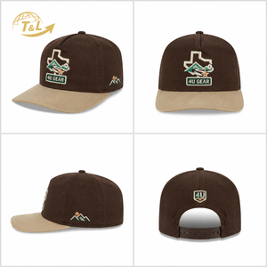 Gorras 4U Personalizadas al por Mayor, Gorras de Béisbol Ajustables de 6 Paneles con Cierre a Presión, Logotipo Bordado en 3D, Estilo Urbano, Hip Hop, Deportivo, Unisex, para Exteriores - Product Image 6
