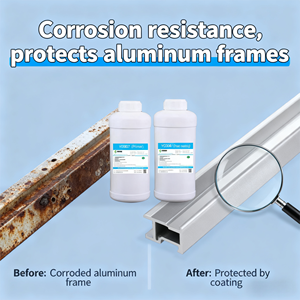 Recubrimiento Nano Industrial <span class=keywords><strong>Re</strong></span>-YINCAI Resistente a Ácidos y a la Corrosión para Vidrio Fotovoltaico, Curado por Calor con 99.99% de Pureza, Protección de 3 Años - Product Image 3