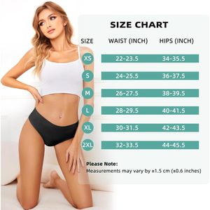 Lot de 5 strings sans couture pour femmes, taille haute, respirants et confortables, pour le sport - Product Image 6