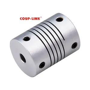 Helical Drive Flexible Coupling For Encoder Shaft Coupling Dimensions