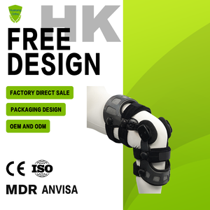 Aanpasbare Verstelbare Scharnierende Kniesteun Oa <span class=keywords><strong>Brace</strong></span> Optimaal Kniecomfort En Pijnstilling Elastische Kniebeschermers - Product Image 1