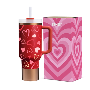 Vaso Térmico <span class=keywords><strong>de</strong></span> 40 oz con Asa y Pajita, Diseño Nuevo, Reutilizable, para <span class=keywords><strong>Viajes</strong></span>, Oferta del Día <span class=keywords><strong>de</strong></span> San Valentín 2026, en Existencia - Product Image 2