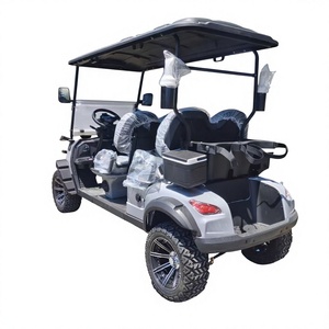 Voiturette de golf électrique tout-terrain multifonctionnelle à 4 places, surélevée - Product Image 5