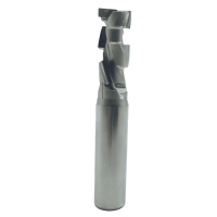 Fraise à queue en carbure diamanté PCD à 6 cannelures, revêtement en titane, pour routeur CNC, pour le fraisage du bois dur et des boîtes en carton, 8 mm