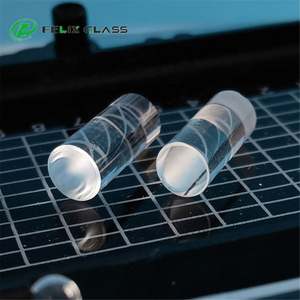 Cuarzo de sílice fundido UV FELIX JGS1, cristal de zafiro, tamaño personalizado, superficie lateral pulida, lente óptica en forma de varilla - Product Image 6