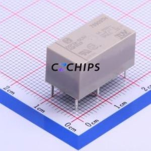 DSP2A-DC5V Power Relay DIP,11x20.2mm Relay 5V 2 Normally Open: 2A (DPST-Normally Open)::: 250V-AC/30V-DC AgSnO2 - Product Image 1