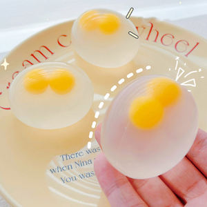 Dayanıklı sıkmak yumurta komik Fidget oyuncak stres giderici sıkmak oyuncak - Product Image 4