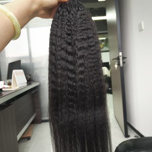 Extensiones de Cabello Humano <span class=keywords><strong>100</strong></span>% de Grado 8A, 60g, Estilo Lacio Rizado (<span class=keywords><strong>KS</strong></span> Style), con Trama de Plumas - Product Image 5