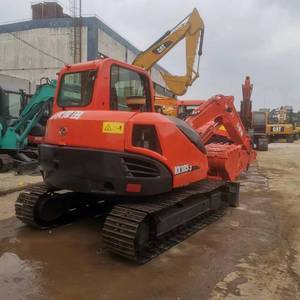 Excavadora Pequeña Usada Original de Japón, Kubota de 8 Toneladas, Kx185-3 de Segunda Mano, Miniexcavadora Kx185 con Cabina con Aire Acondicionado, Kx185-3 - Product Image 2