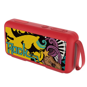 AUDMIC WCF0ミニポータブル<span class=keywords><strong>Bluetooth</strong></span>スピーカーランヤード付きモデルテクノロジー屋外ホームシアターコンピュータステージシンプル接続 - Product Image 3