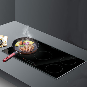 <span class=keywords><strong>Cocina</strong></span> comercial EMC CE RoHS GS Certificación 90cm Placa de <span class=keywords><strong>inducción</strong></span> <span class=keywords><strong>Cocina</strong></span> eléctrica incorporada Estufa de <span class=keywords><strong>inducción</strong></span> de 5 quemadores - Product Image 1