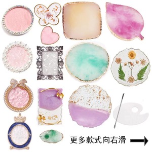 Palette à ongles en forme d'anneau, plaque de peinture en résine multicolore, outil de mélange de vernis gel pour la conception de manucure - Product Image 6