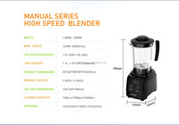 Presse-Agrumes Commercial Robuste Grand Format pour Cuisine et Maison, Mixeur-Blender Smoothies Électrique Silvercrest 2023
