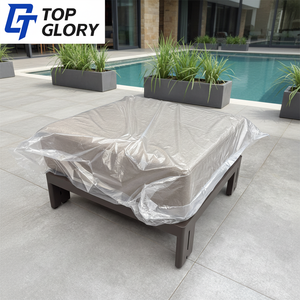 Sillas de Playa Plegables con Marco de Aluminio Moderno TG, Tumbonas para Exteriores, Muebles de Lujo para Jardín, Piscina y Patio de Hotel - Product Image 6