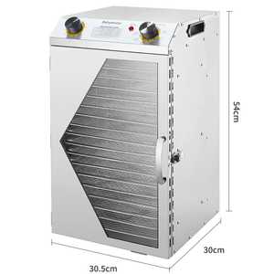 Déshydrateur alimentaire commercial 110V/220V à 18 plateaux, expert en déshydratation d'air pour fruits et noix, haute efficacité, qualité commerciale - Product Image 4