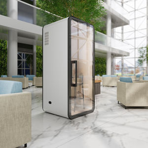 Los fabricantes ofrecen cabinas de grabación acústica de teléfono portátil de estudio de espacio de trabajo móvil y cápsula insonorizada para Oficina de Conferencias - Product Image 1