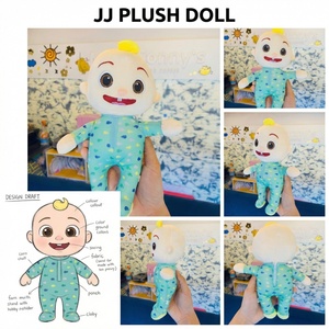 Fabricante <span class=keywords><strong>de</strong></span> Juguetes <span class=keywords><strong>de</strong></span> Peluche Personalizados con MOQ Bajo, Juguetes <span class=keywords><strong>de</strong></span> Animales <span class=keywords><strong>de</strong></span> Peluche, Muñeca <span class=keywords><strong>de</strong></span> Peluche JJ Baby Personalizada, Muñeca <span class=keywords><strong>de</strong></span> Peluche Suave con Puntos - Product Image 1