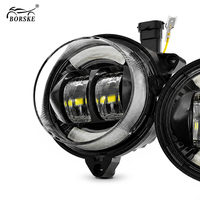 Phare LED BORSKE pour Can-Am Outlander Gen2 500 650 800R MAX 2012-2018, faisceau de conduite, lampe de position, éclairage ATV