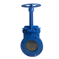 HGZK Manuel Fonte WCB Corps Volant Vanne Vanne Souple Joint Type De Bride Pour Eau Huile Gaz-Conception De Cale Flexible