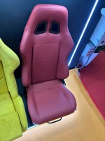 Asientos de Competición de Fibra de Carbono Ligeros de Alta Calidad para Porsche 911 Carrera 4S 997.1 997.2 GT2 GT3 RS, Completamente en Cuero