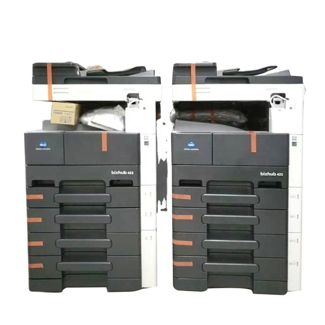 Monochrome Renewed Konica Minolta Bizhubs 423 363 MFP 42ppm Copy Print Scan Internet Fax Office Equipment Copier