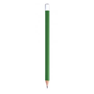 Ensemble de crayons verts de grande taille, 50 pièces minimum Crayon hexagonal coloré avec capuchon blanc pour usage scolaire, fabriqué en plastique et en papier - Product Image 1