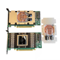 GPU V100 32GB GPU SXM2 + Blok Pendingin Air + Kartu Adaptor SXM2 ke PCIE