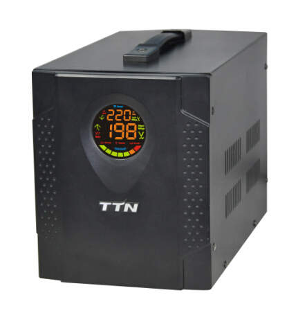 3KVA 110V-270V Single Phase <strong>Automatic</strong> Servo <strong>Voltage</strong> Regulator <strong>Stabilizer</strong> 3000 Watt AC CE Certified Aluminum Material for Home