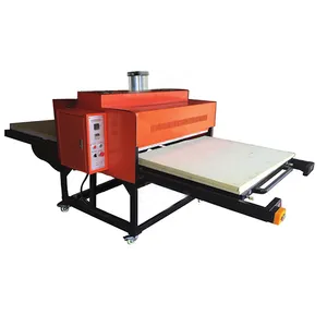Mesin Press panas Format besar kelas otomatis pneumatik 100x120cm produk baru 2020 multifungsi cetak kain CE disediakan