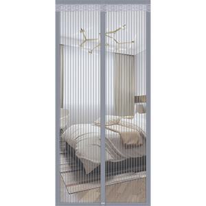 Cortina <span class=keywords><strong>Mosquitera</strong></span> Magnética para <span class=keywords><strong>Puerta</strong></span> de Dormitorio, Anti-mosquitos y Anti-moscas, con Tira Magnética Completa, Autoadhesiva, Sin Perforaciones - Product Image 2