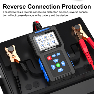 Testeur de batterie de voiture, appareil de vérification, 12v 24v, testeur de <span class=keywords><strong>condensateur</strong></span> de batterie automobile BT300, test AGM GEL EFB - Product Image 5