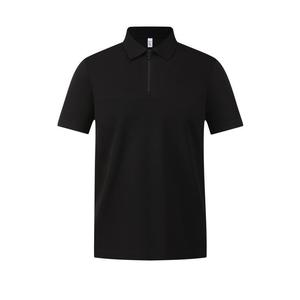 Men's Polo Shirt Cotton Breathable Summer Outdoor Sport Wear Light Blue Short Sleeve - Product Image 2