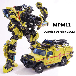 Transformation KO MPM11 MPM-11 T11 T-11 Version surdimensionnée <span class=keywords><strong>Ratchet</strong></span> Édition <span class=keywords><strong>Film</strong></span> Figurine d'action en alliage Modè<span class=keywords><strong>le</strong></span> de robot Jouet déformable Cadeau - Product Image 2