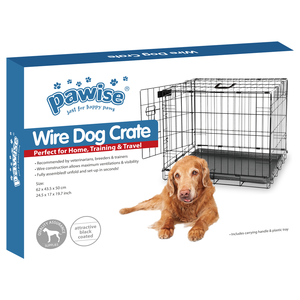 <span class=keywords><strong>Jaula</strong></span> de Alambre Clásica Portátil Resistente de Varios Tamaños Pawise, Jaulas Metálicas Plegables para Exteriores, Jaulas de Entrenamiento para <span class=keywords><strong>Perros</strong></span> - Product Image 6