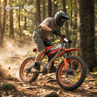 Vélo électrique tout-terrain Kixin, dernier modèle, design NOUVEAU, puissant, vitesse rapide, vélo électrique de montagne pour aventures en plein air